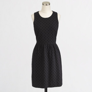 ponte dress in velvet