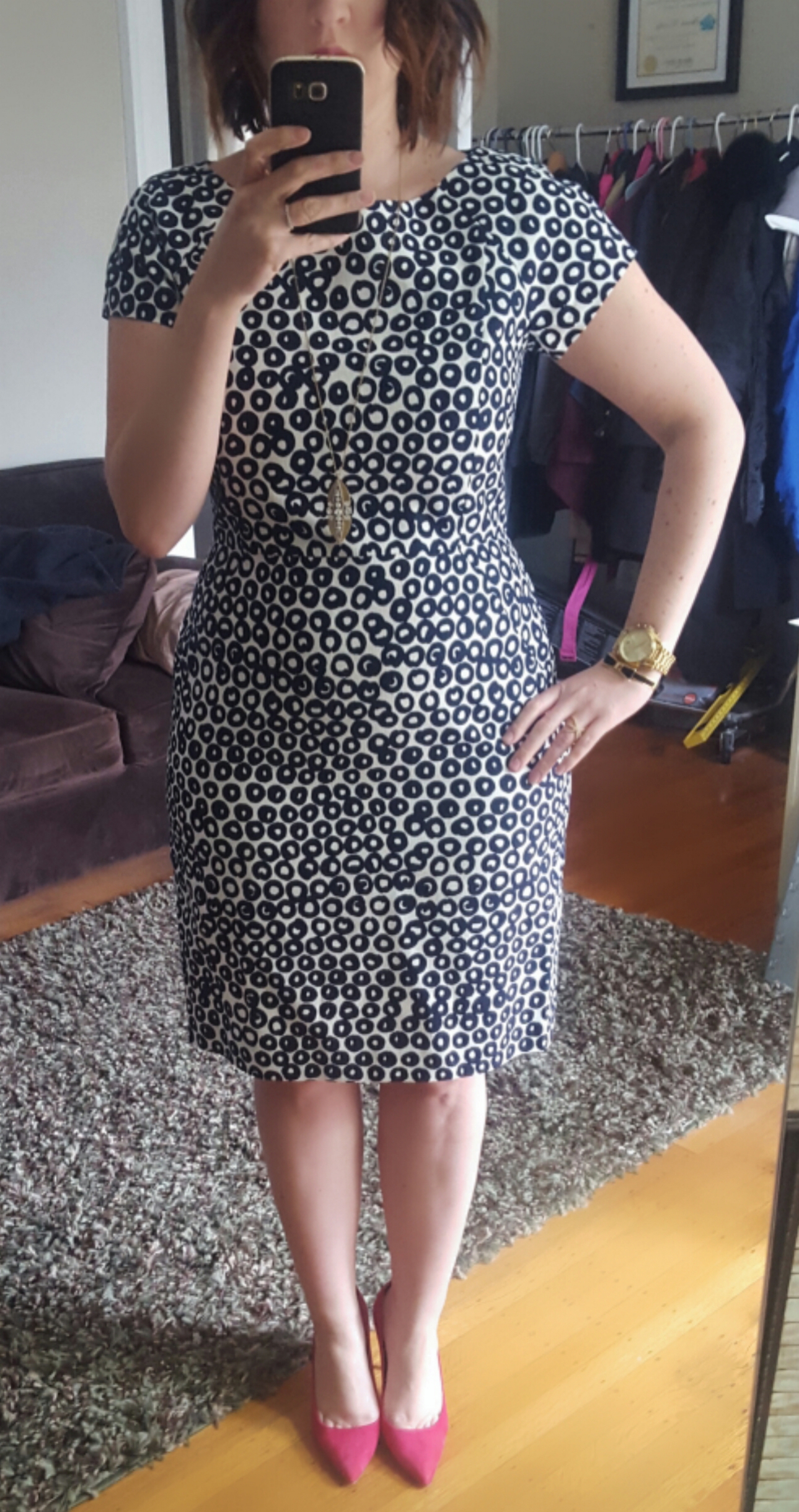 J crew factory sheath sale dress